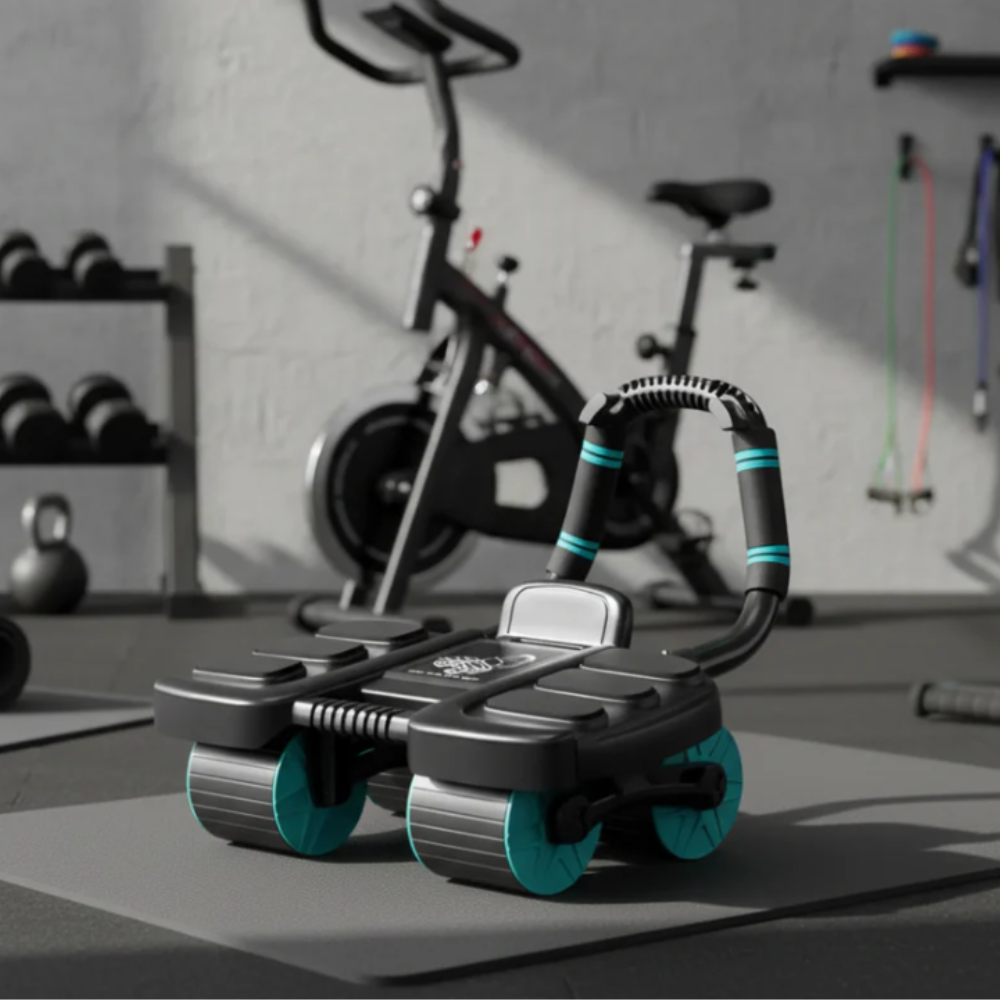 CoreMax Ab Roller + Free Knee Pad