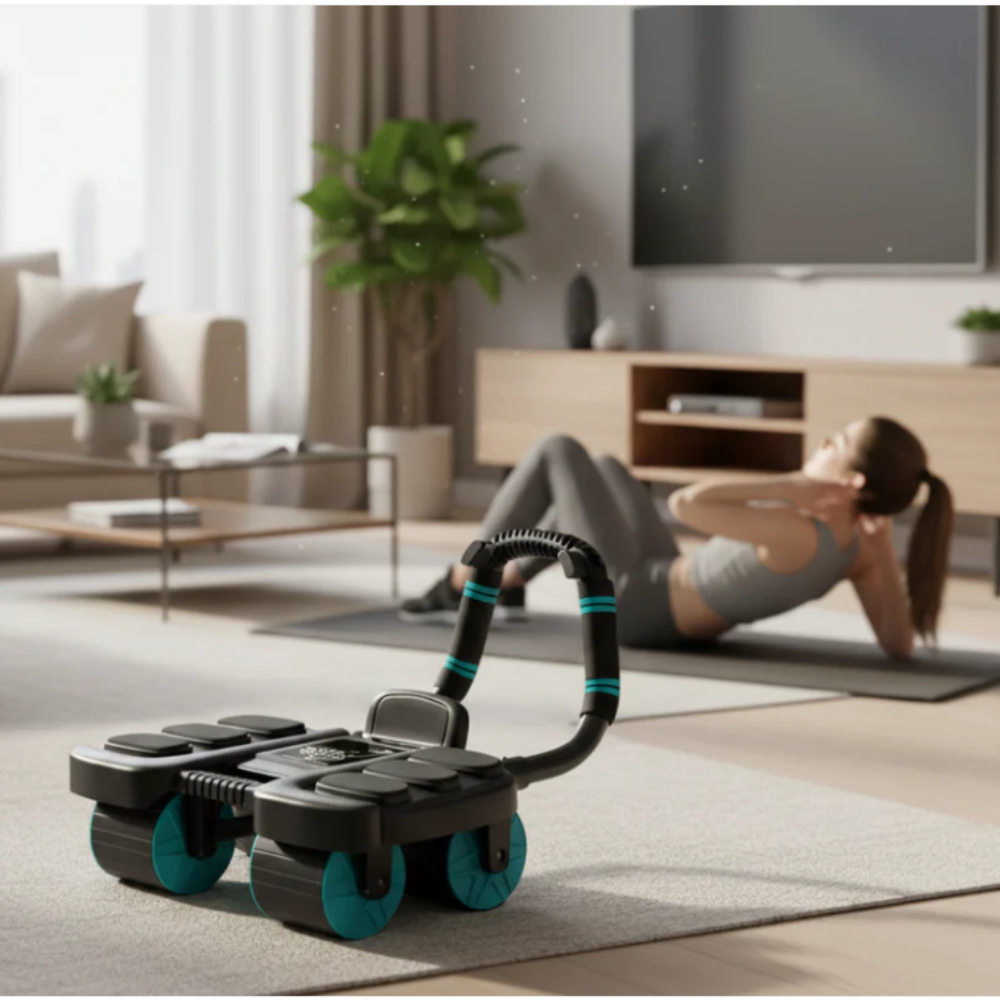 CoreMax Ab Roller + Free Knee Pad