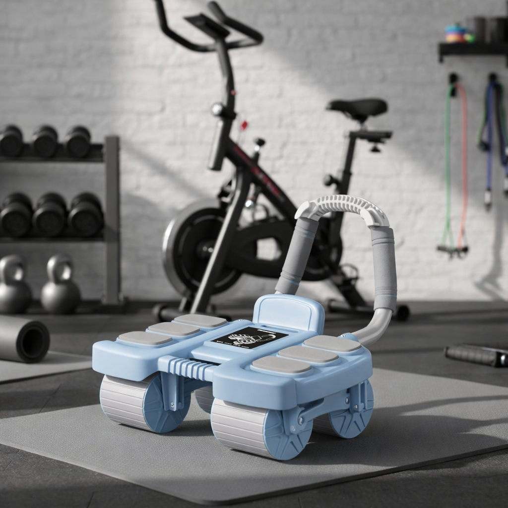 CoreMax Ab Roller + Free Knee Pad