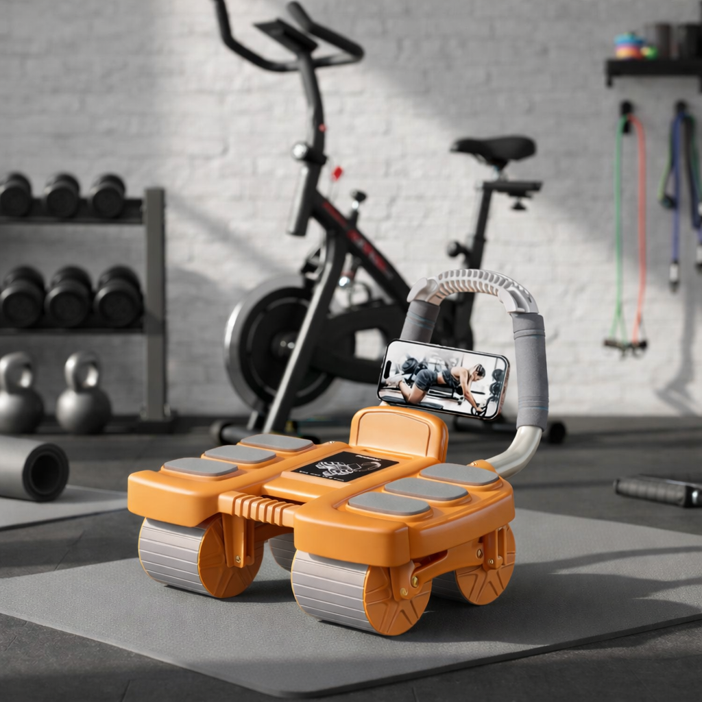 CoreMax Ab Roller + Free Knee Pad