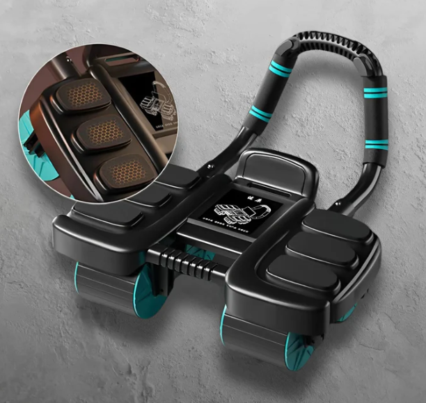 CoreMax Ab Roller + Free Knee Pad